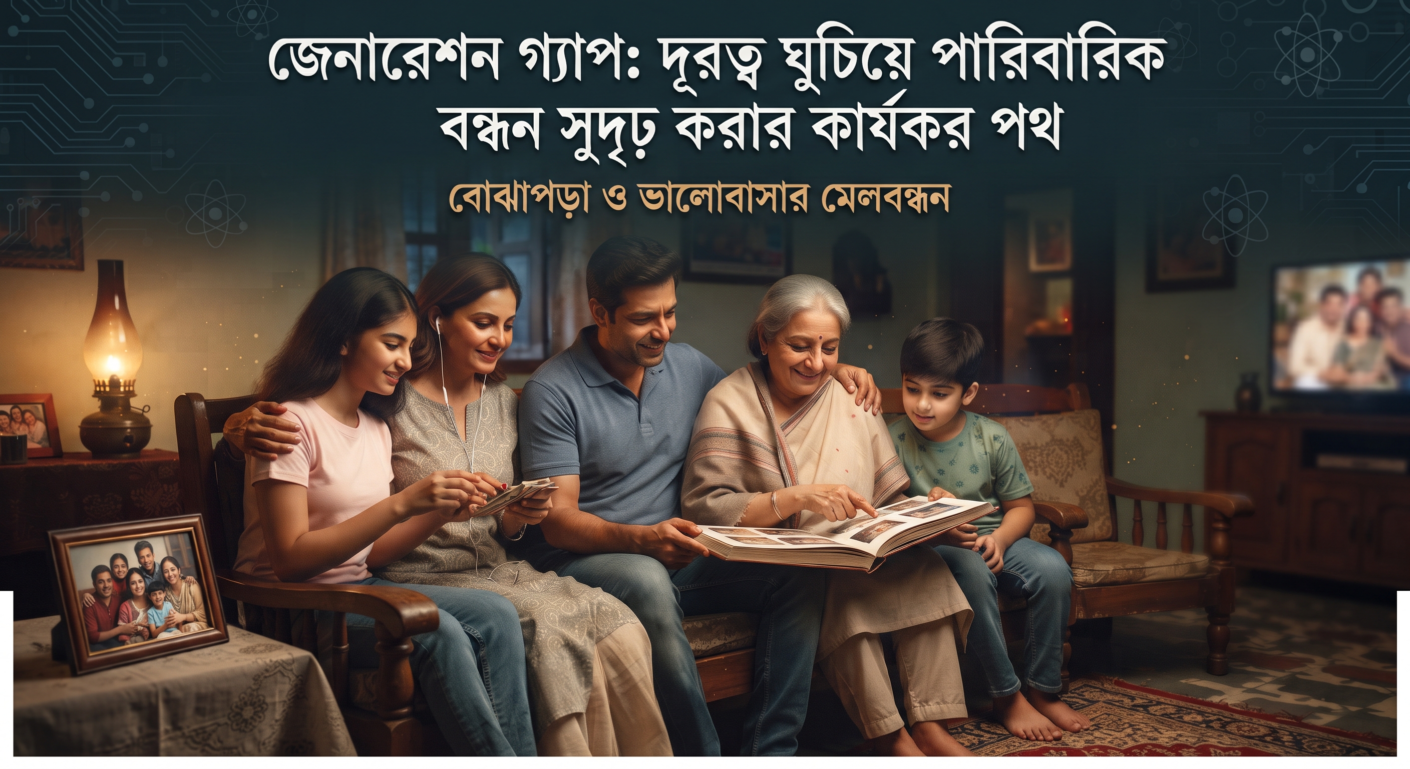 জেনারেশন গ্যাপ: দূরত্ব ঘুচিয়ে পারিবারিক বন্ধন সুদৃঢ় করার কার্যকর পথ