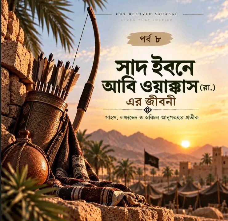 ইসলামের প্রথম তীরন্দাজ এবং মকবুল দোয়ার অধিকারী ছিলেন সাদ ইবনে আবি ওয়াক্কাস (রাদিয়াল্লাহু আনহু)।