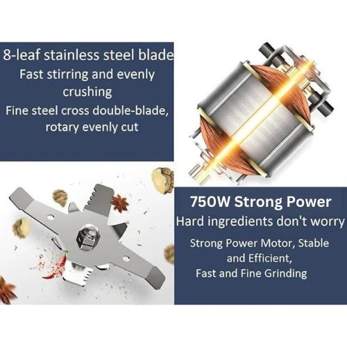 ৯৫০ ওয়াটের কিচেন দানব! Stainless Steel Electric Spice Grinder : রান্নাঘরের কাজ কতটা সহজ করে? - ছবি 2