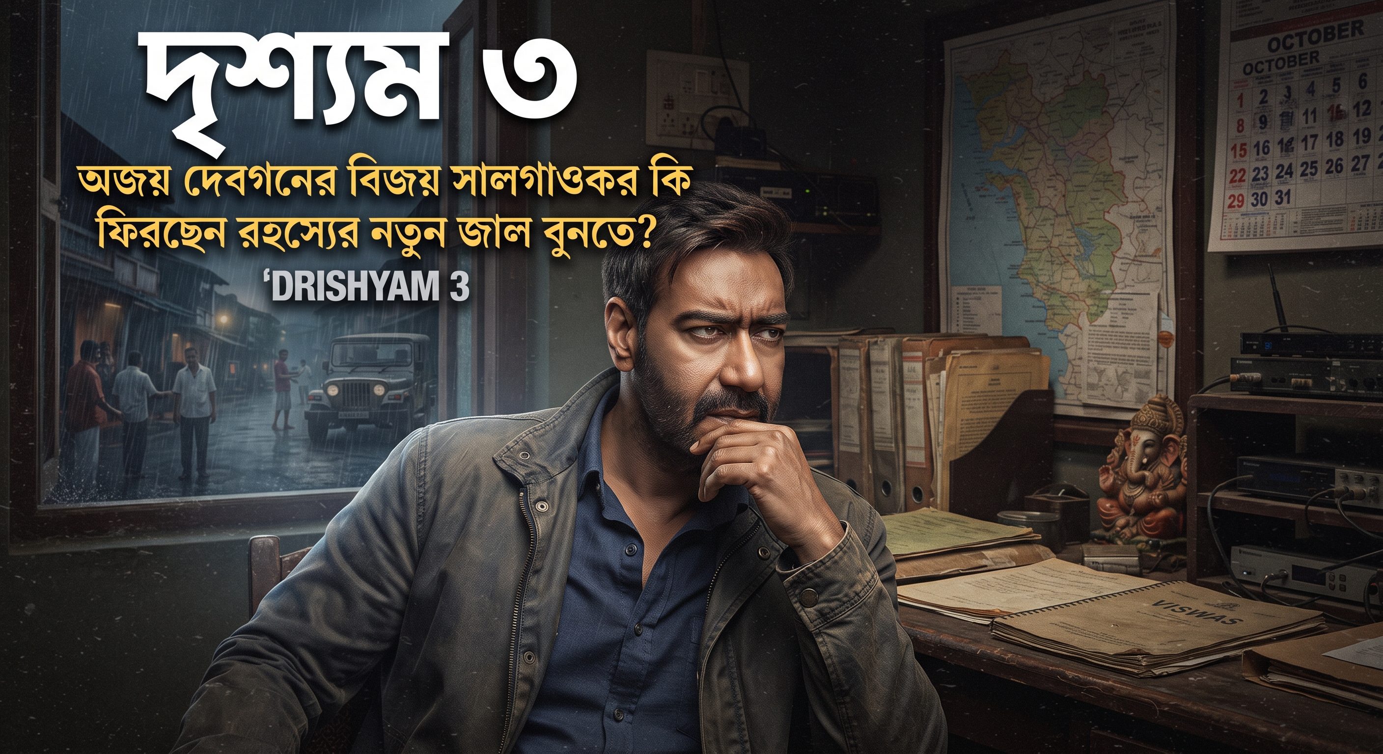 দৃশ্যম ৩: অজয় দেবগনের বিজয় সালগাওকর কি ফিরছেন রহস্যের নতুন জাল বুনতে?